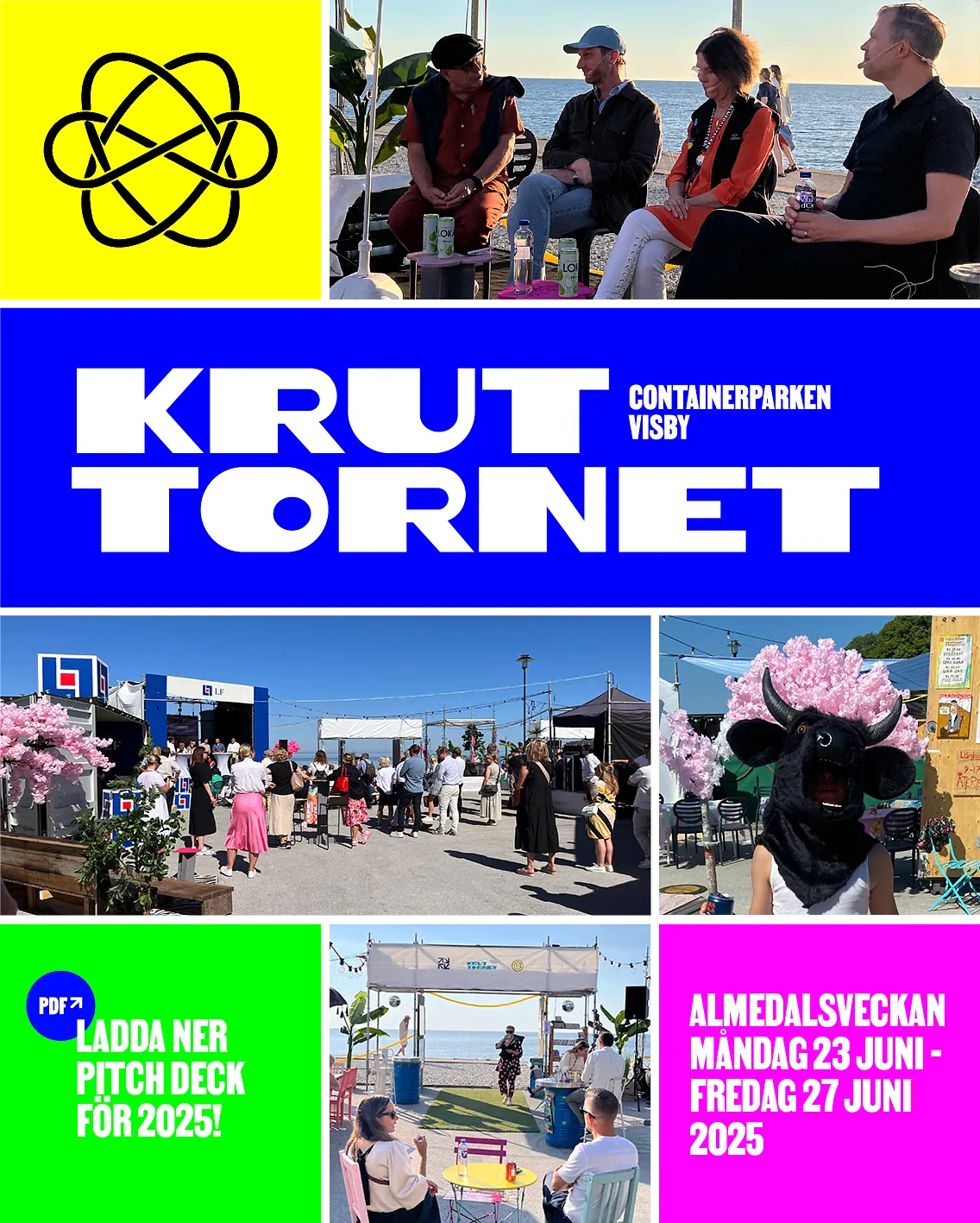 Kruttornet | Containerparken Visby